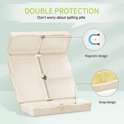 Hot Sale -7 Compartments Portable Pill Case - Buy 1 Free 1