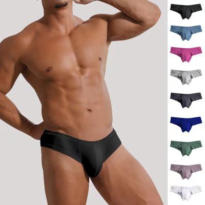 3 Pcs Men's Solid Color Modal Low Waist Briefs